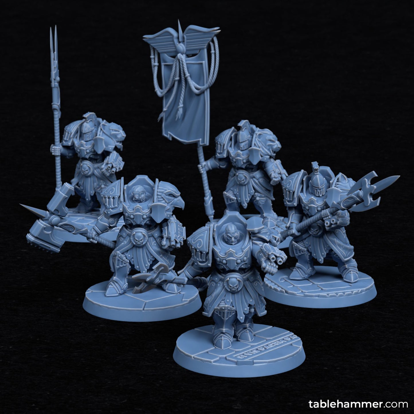 nvictorix Crusaders ( 5 Miniaturen ) modular