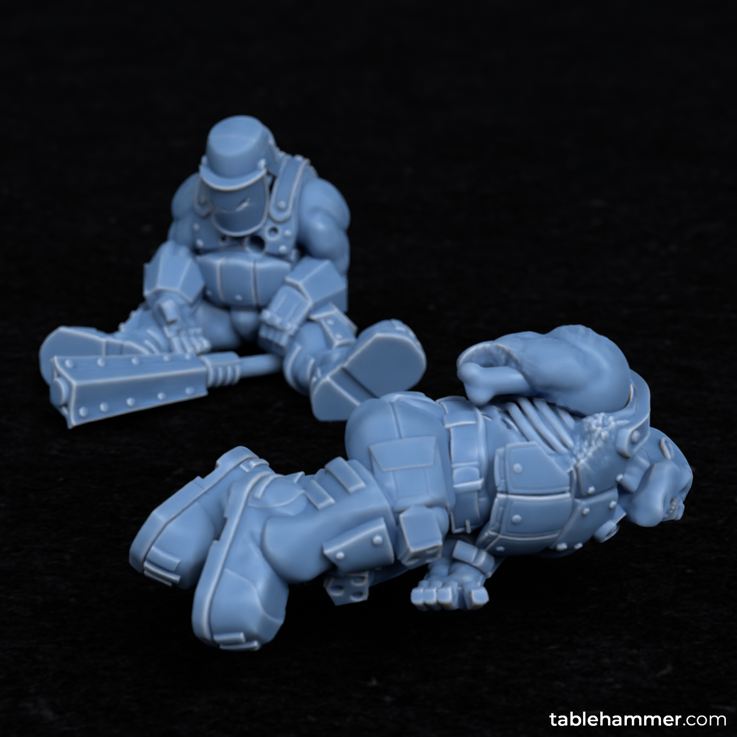 Ogre Bodies ( 4 Miniaturen )