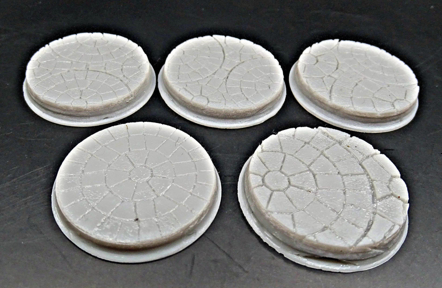 5x 32mm Mosaic Rundbase
