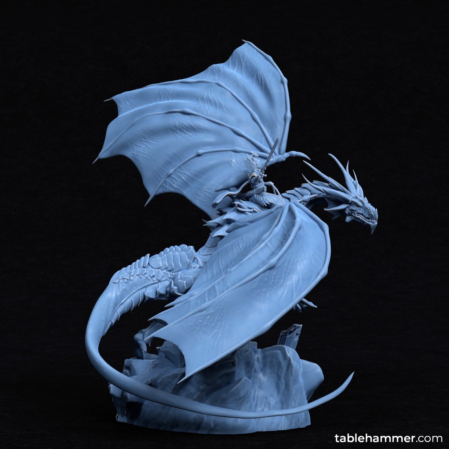 Noyrit on Samm'rus (elf dragon rider)