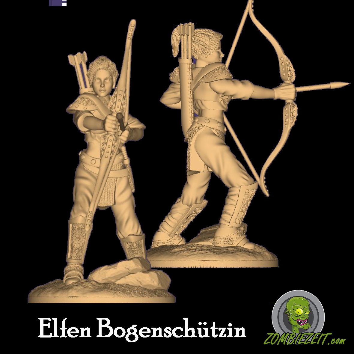 Elfen Bogenschützin 2