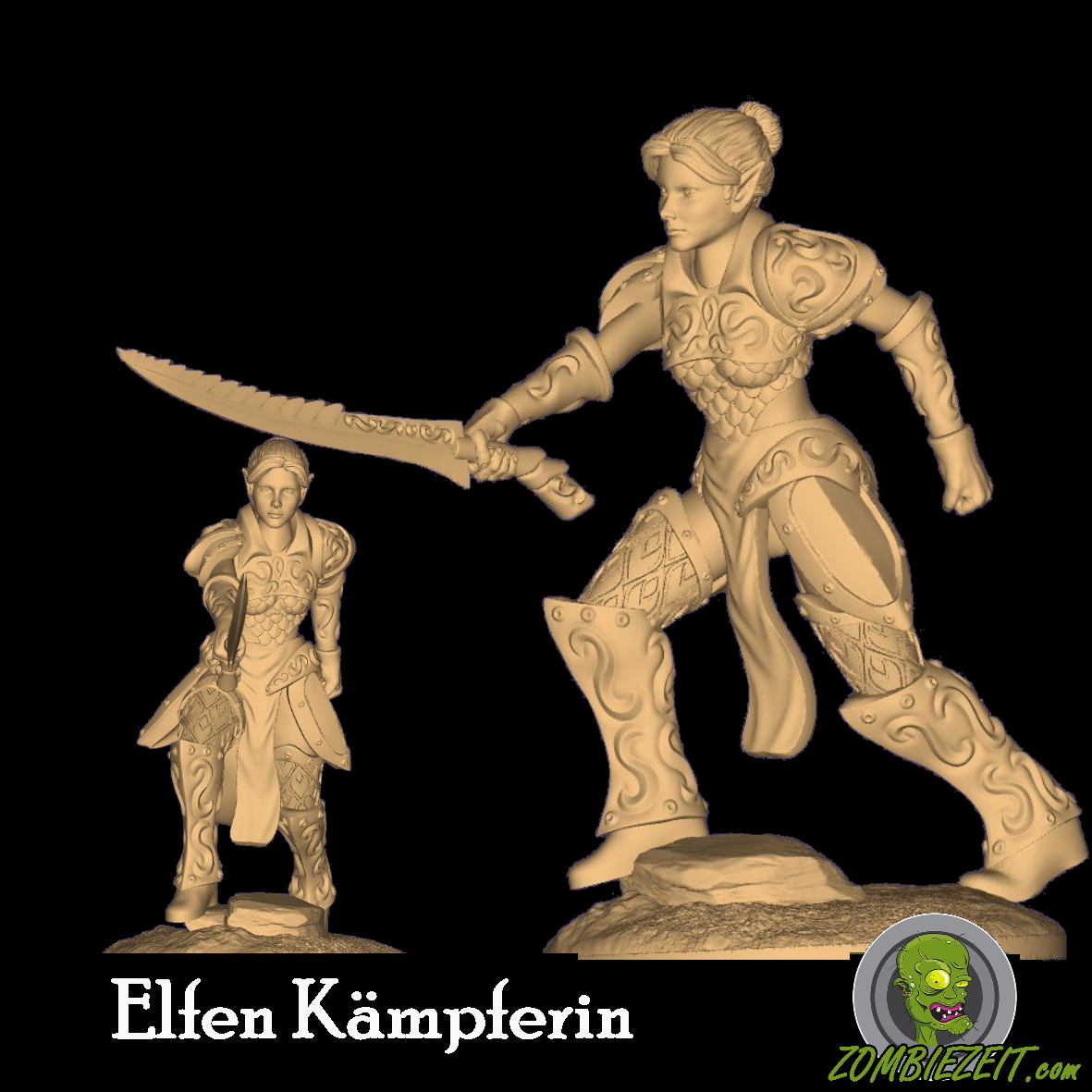 Elfen Kämpferin 1