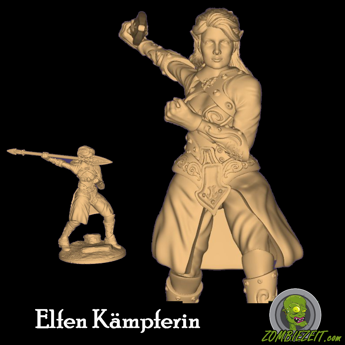 Elfen Kämpferin 4