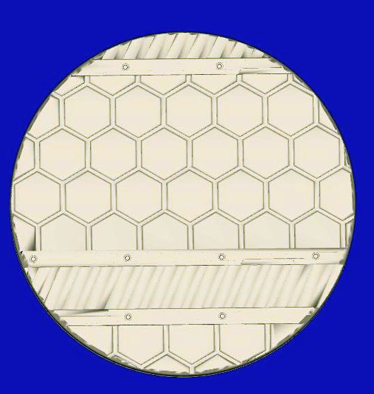 5x 40mm Geo 2-Rundbase