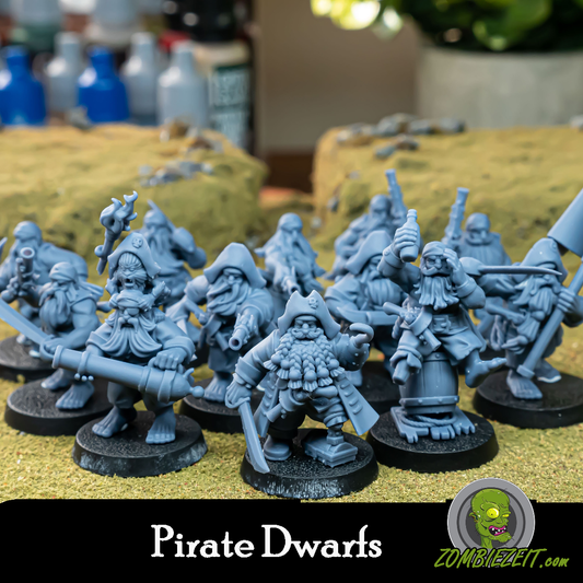 Pirate Dwarfs Regiment ( 20 Miniaturen )