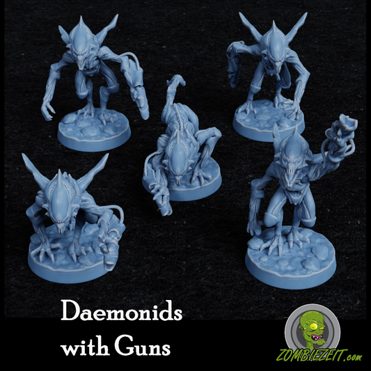 Daemonids with Guns 5 Miniaturen