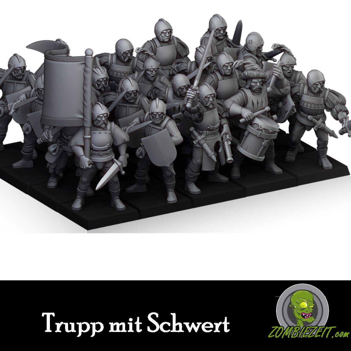 Trupp mit Schwert( 10 Miniaturen )