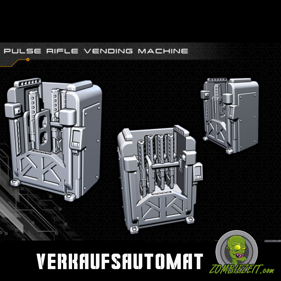 Verkaufsautomat für Impulsgewehre