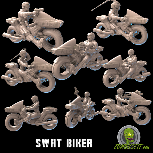 SWAT Biker (8 Miniaturen)