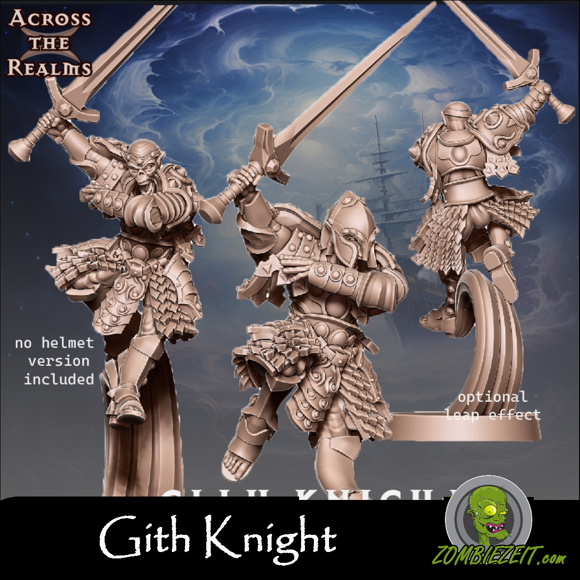 2 jumping Gith Knights