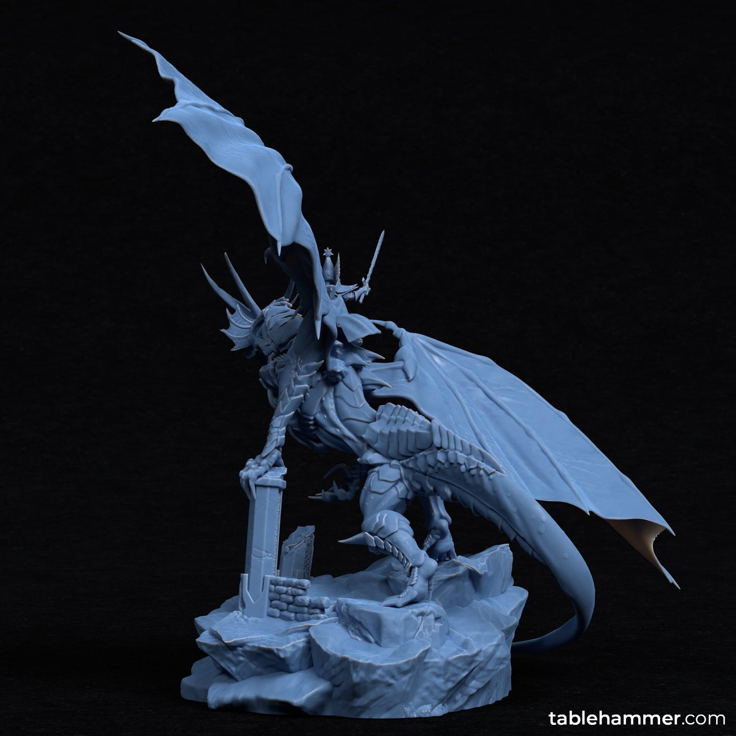 Noyrit on Samm'rus (elf dragon rider)