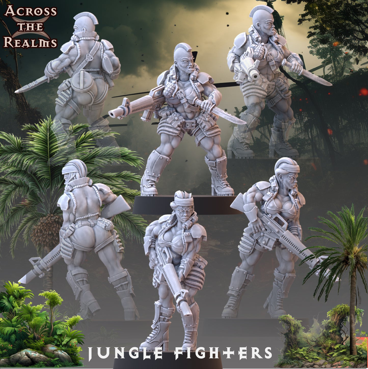Jungle Fighter Bundle ( 11 Miniaturen )