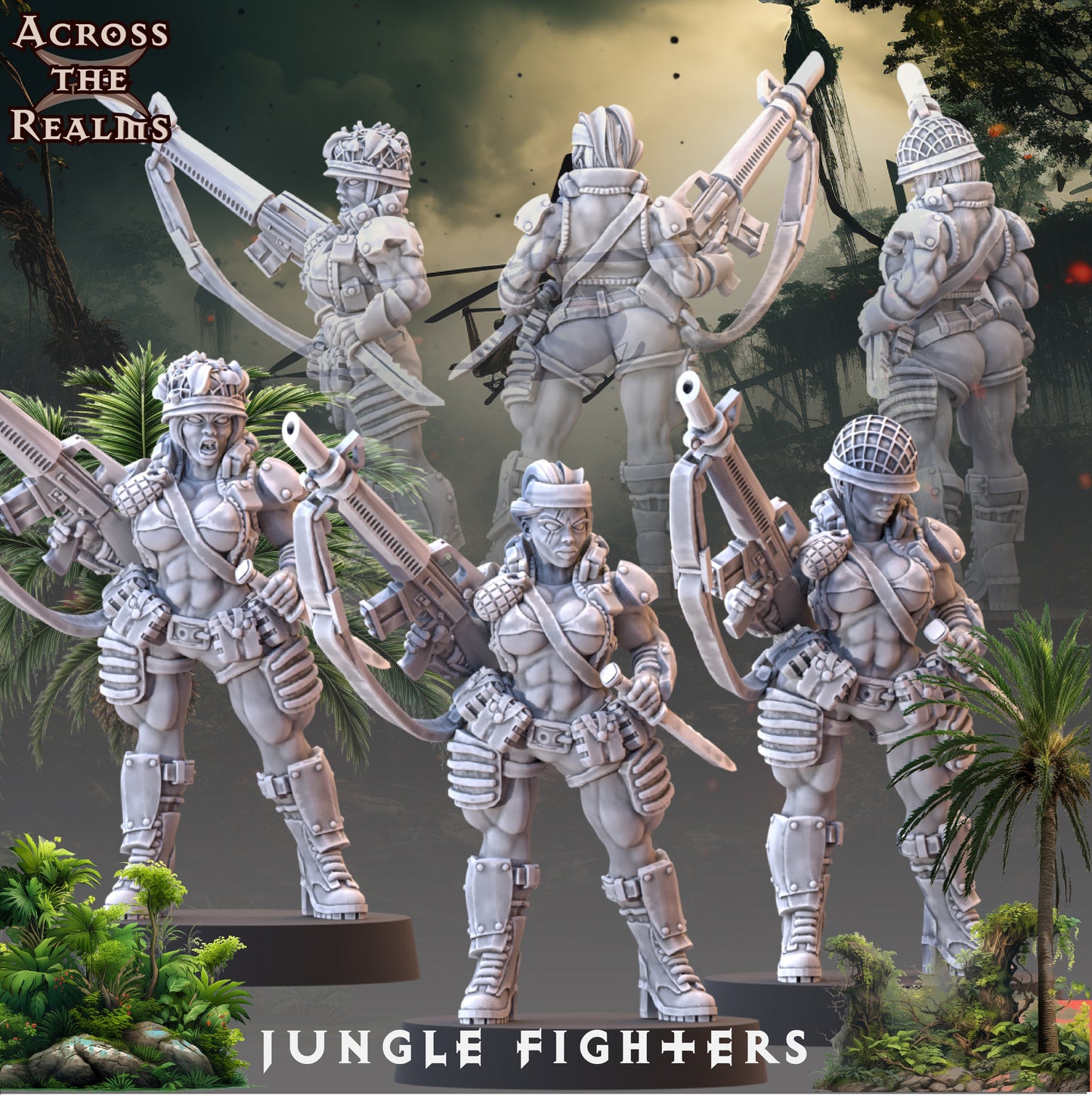 Jungle Fighter Bundle ( 11 Miniaturen )
