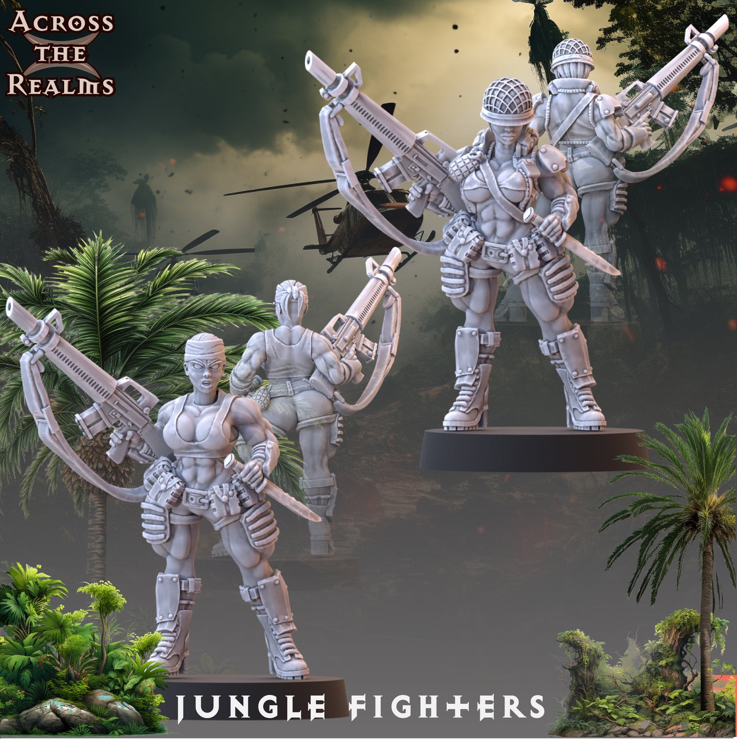 Jungle Fighter Bundle ( 11 Miniaturen )
