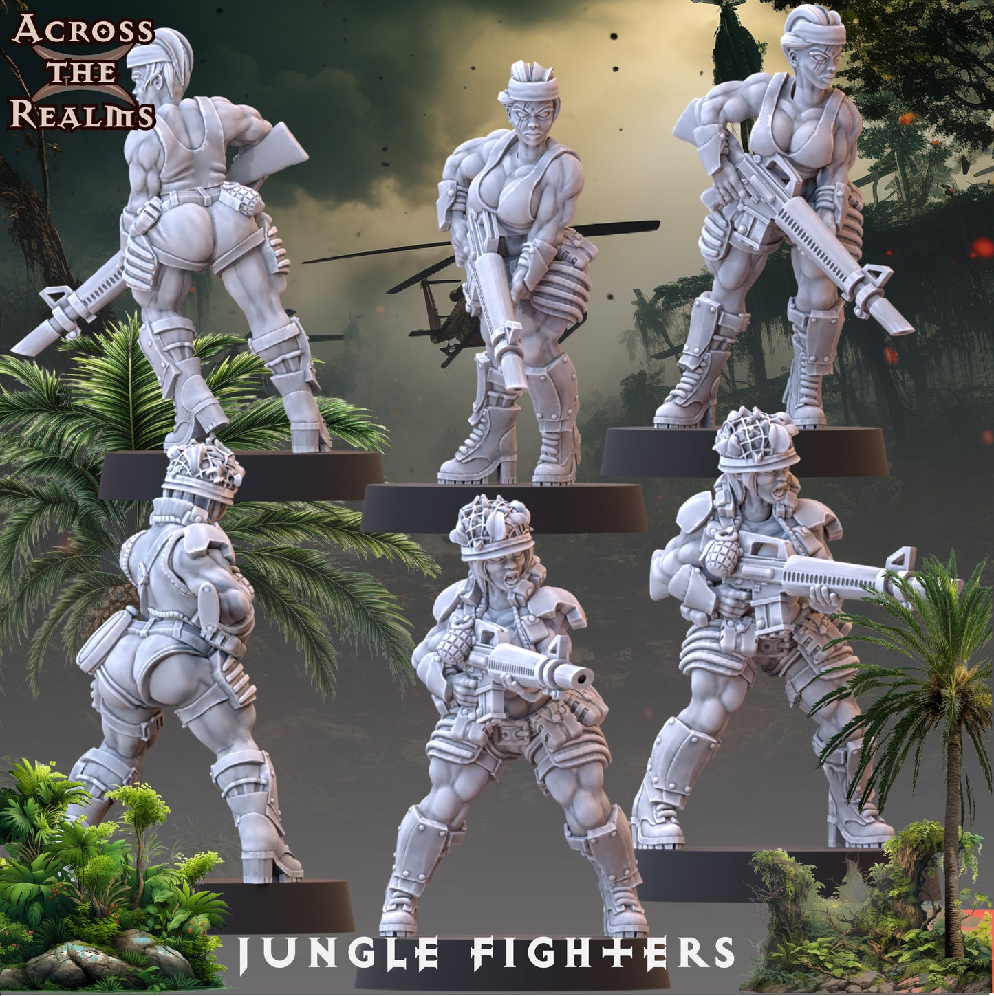 Jungle Fighter Bundle ( 11 Miniaturen )