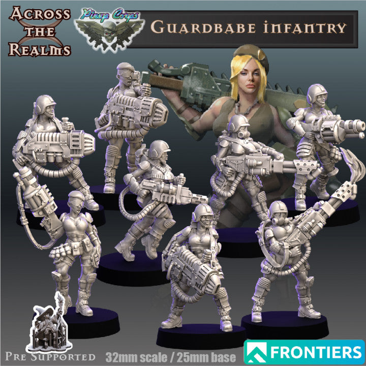 Guardbabe Infantry Set ( 23 Miniaturen )