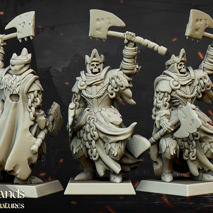 Undead Blackwatch Command Group ( 3 Miniaturen )