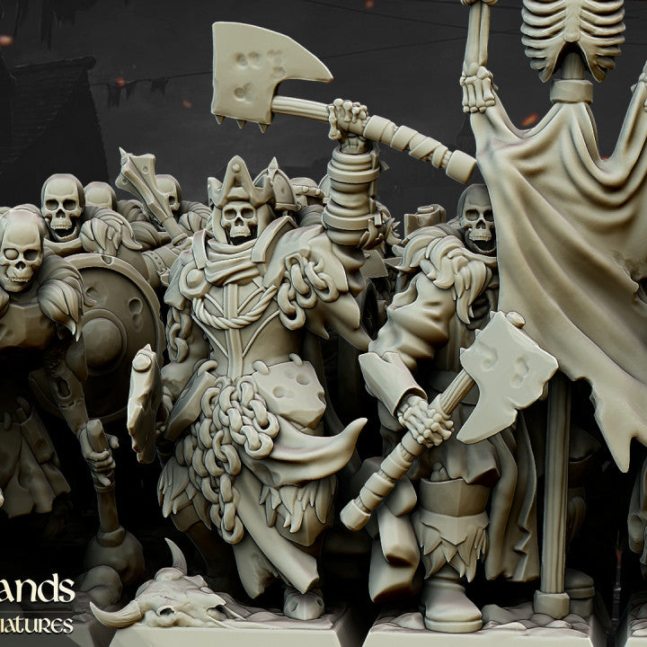 Undead Blackwatch Command Group ( 3 Miniaturen )