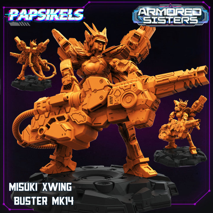 Misuki Xwing MK14 Buster- 75mm Scale