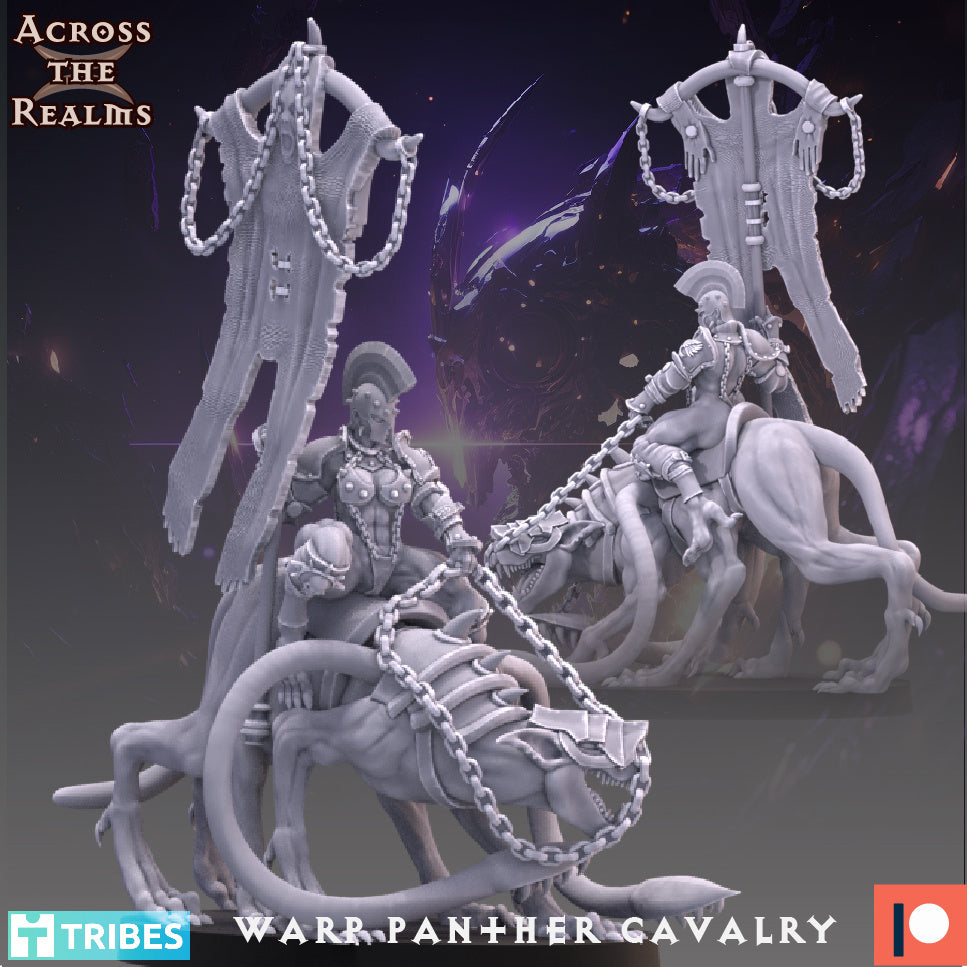 Warp Panther Cavalry ( 2 Miniaturen )