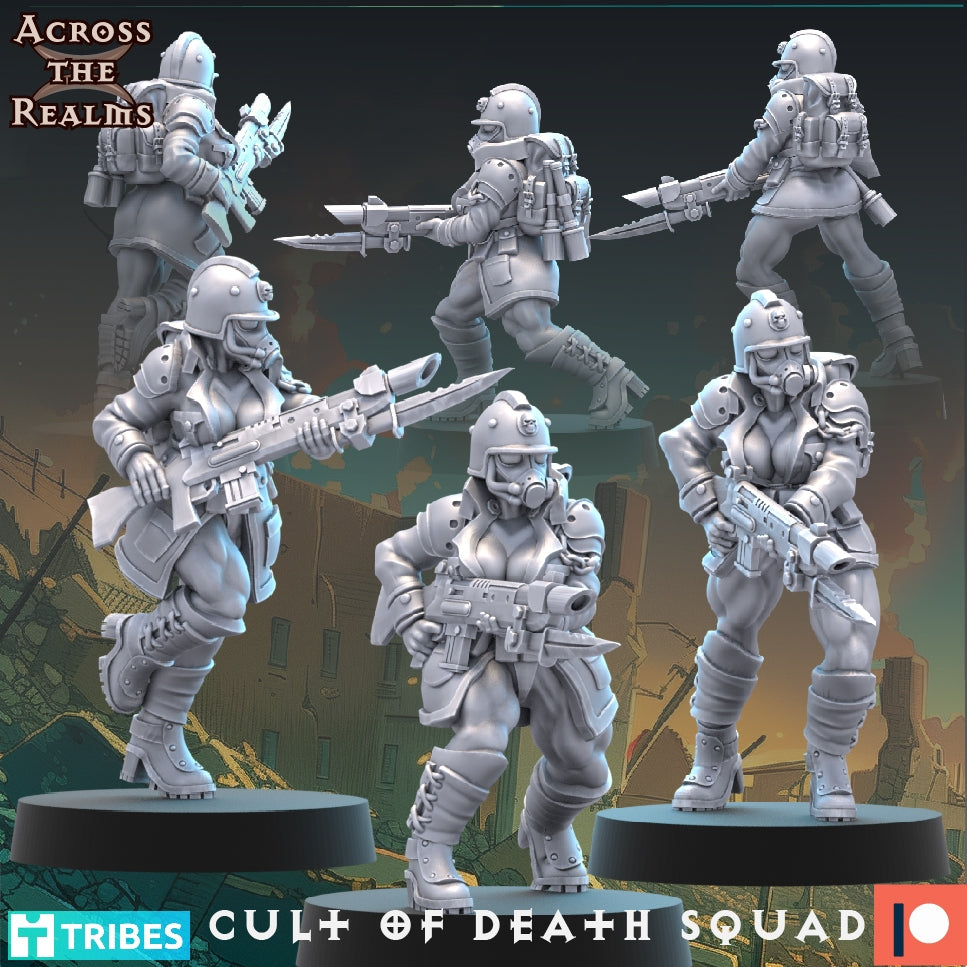 Cult of Death pinups Squad ( 11 Miniaturen )