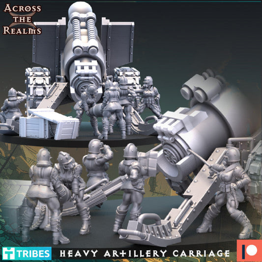 Cult of Death Artillery mit Crew ( 10 Miniaturen )