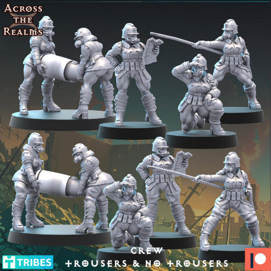 Cult of Death Pinup Artillery Crew ( 10 Miniaturen )