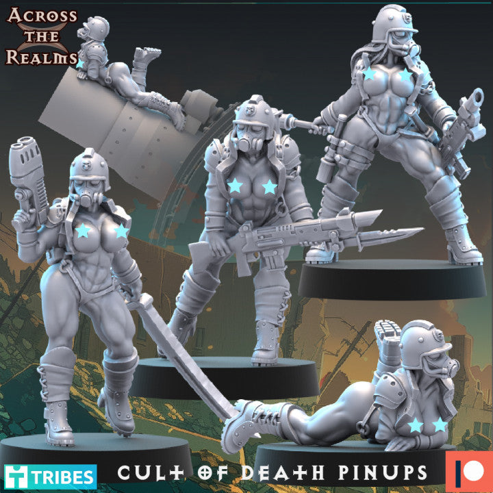 Cult of Death Pinups ( 4 Miniaturen )