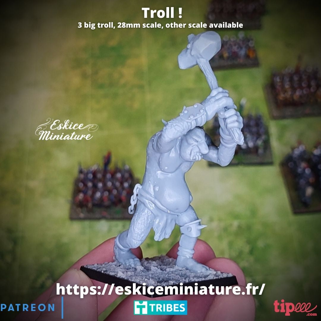 Trolle ( 3 Miniaturen )