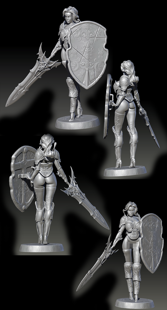 MYRA TITANSHIELD - 32/75mm SFW / NSFW (Copy)