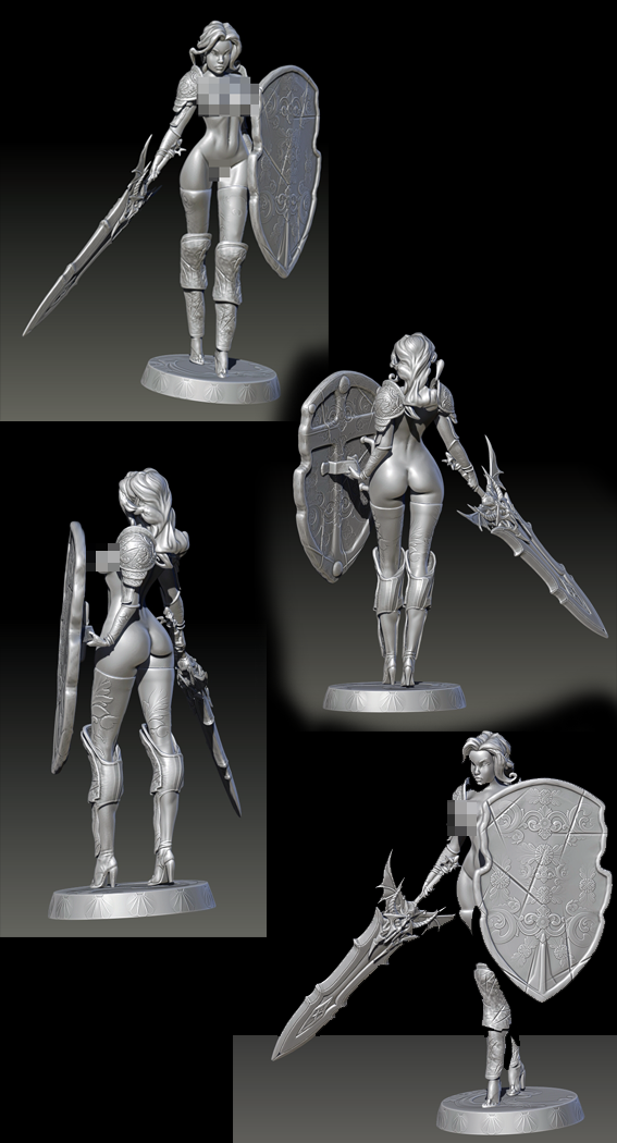 MYRA TITANSHIELD - 32/75mm SFW / NSFW (Copy)