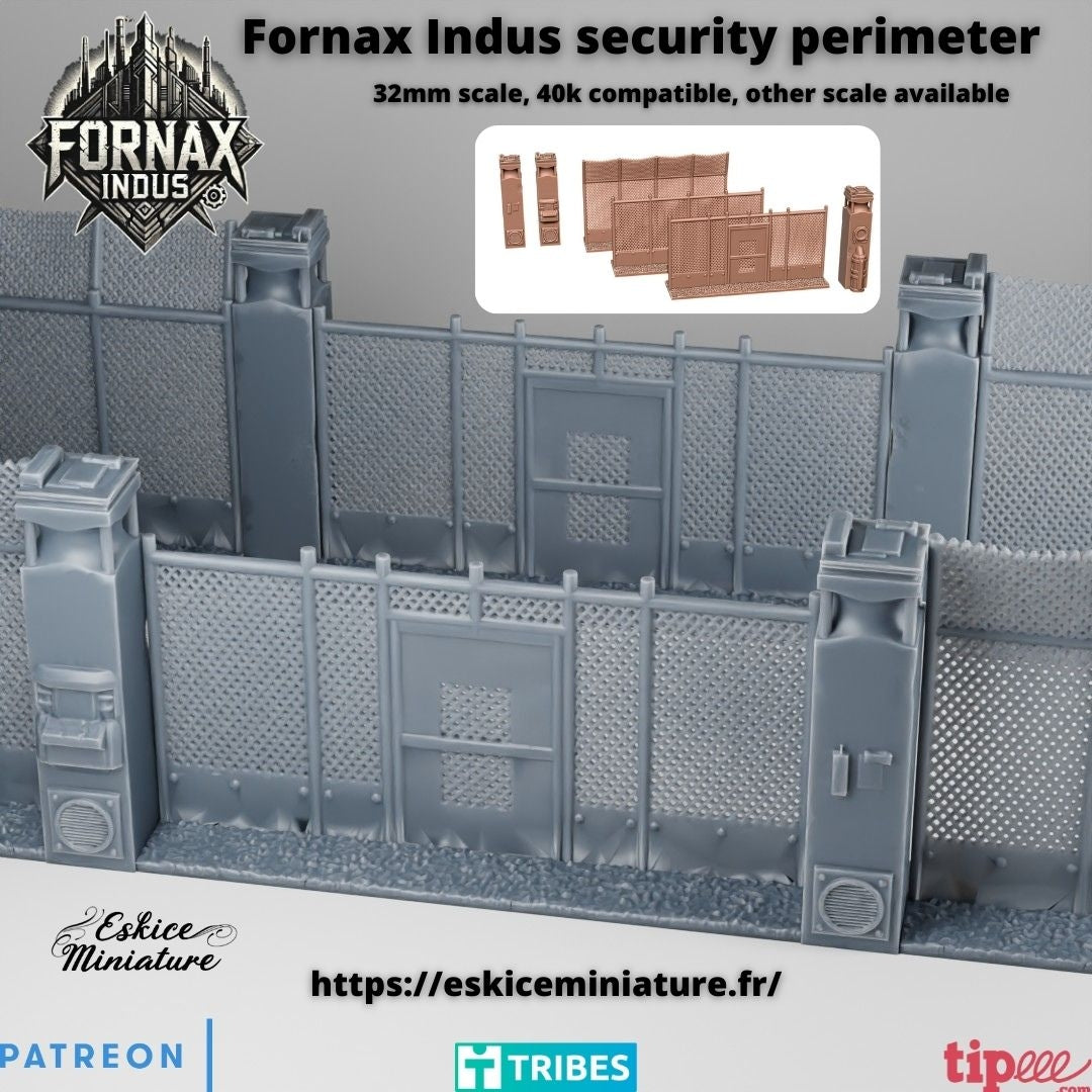 Perimeter fence ( 9 Teilig )