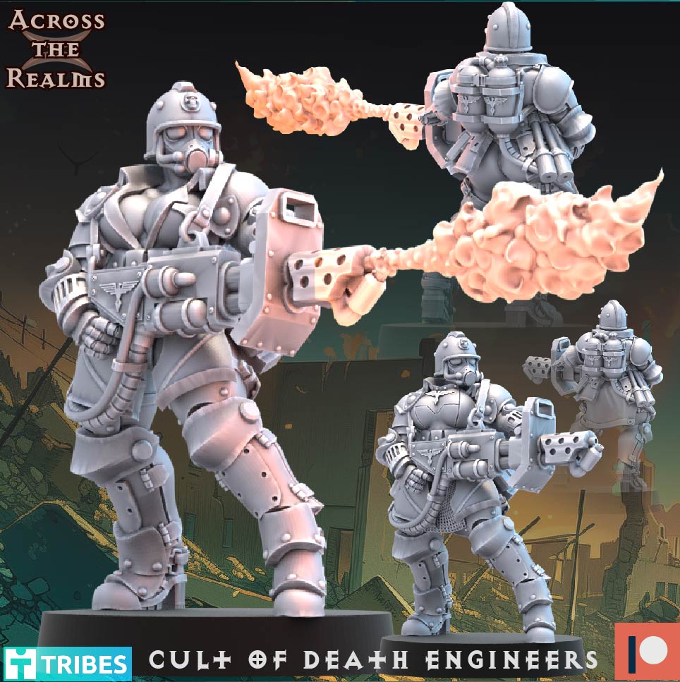 Cult of Death Engineers ( 5 Miniaturen )
