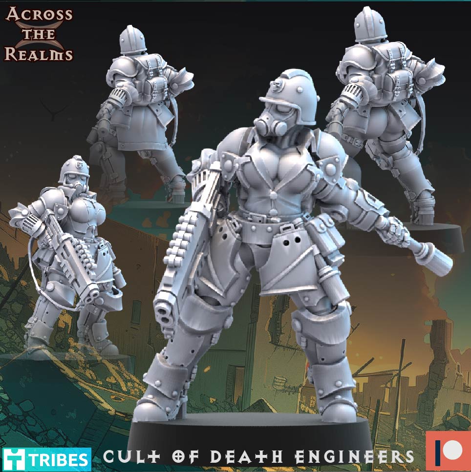 Cult of Death Engineers ( 5 Miniaturen )
