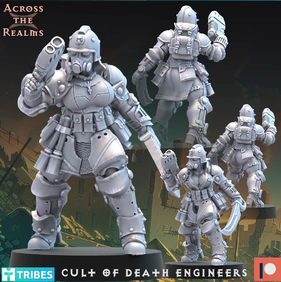 Cult of Death Engineers ( 5 Miniaturen )