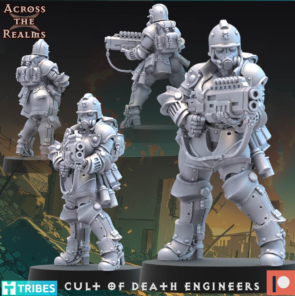 Cult of Death Engineers ( 5 Miniaturen )