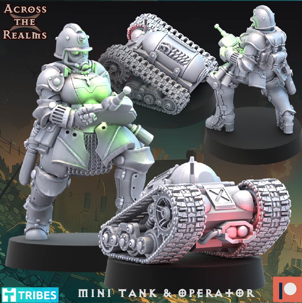 Cult of Death Mini Tank & Operator