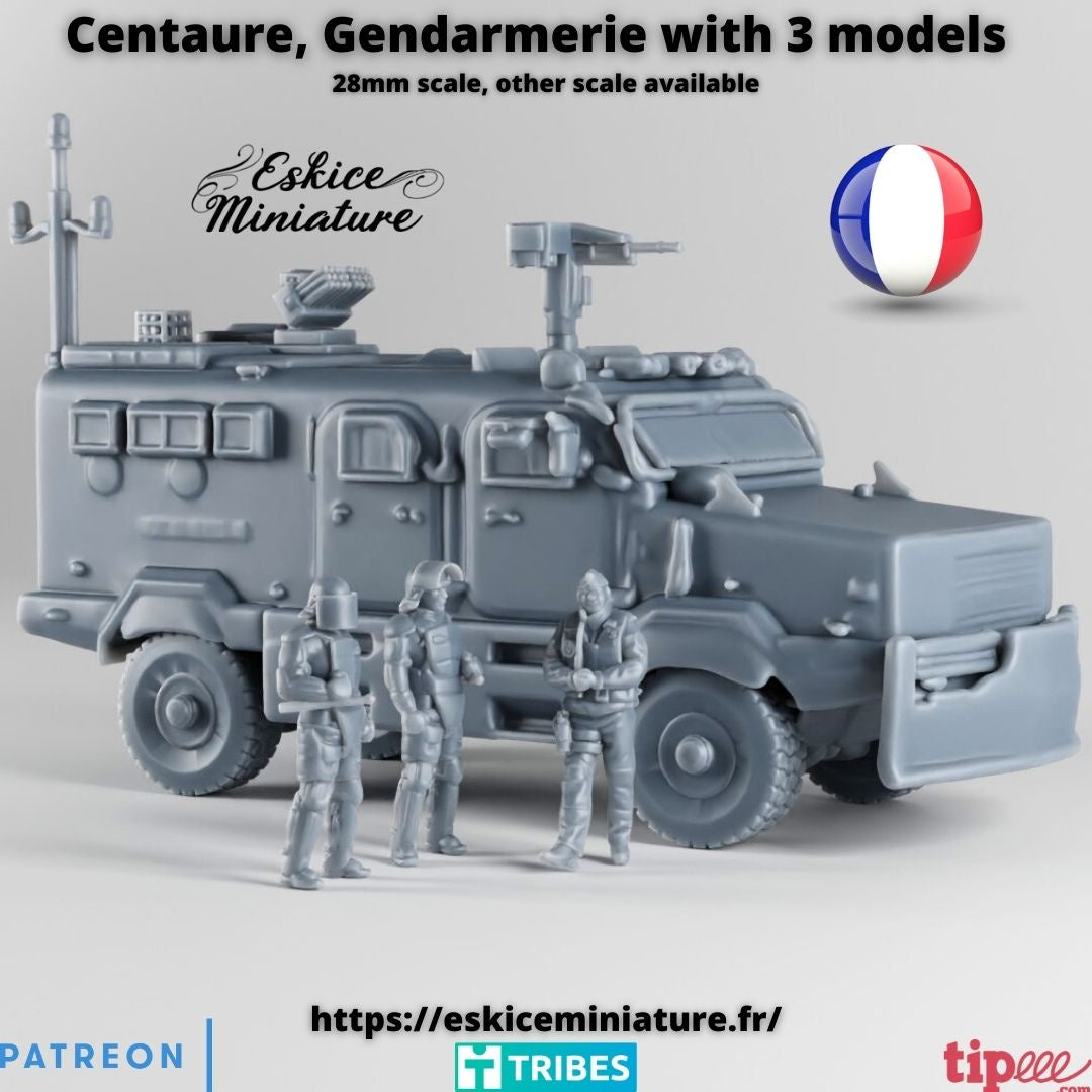 French Gendarmerie – The Centaure and riot police