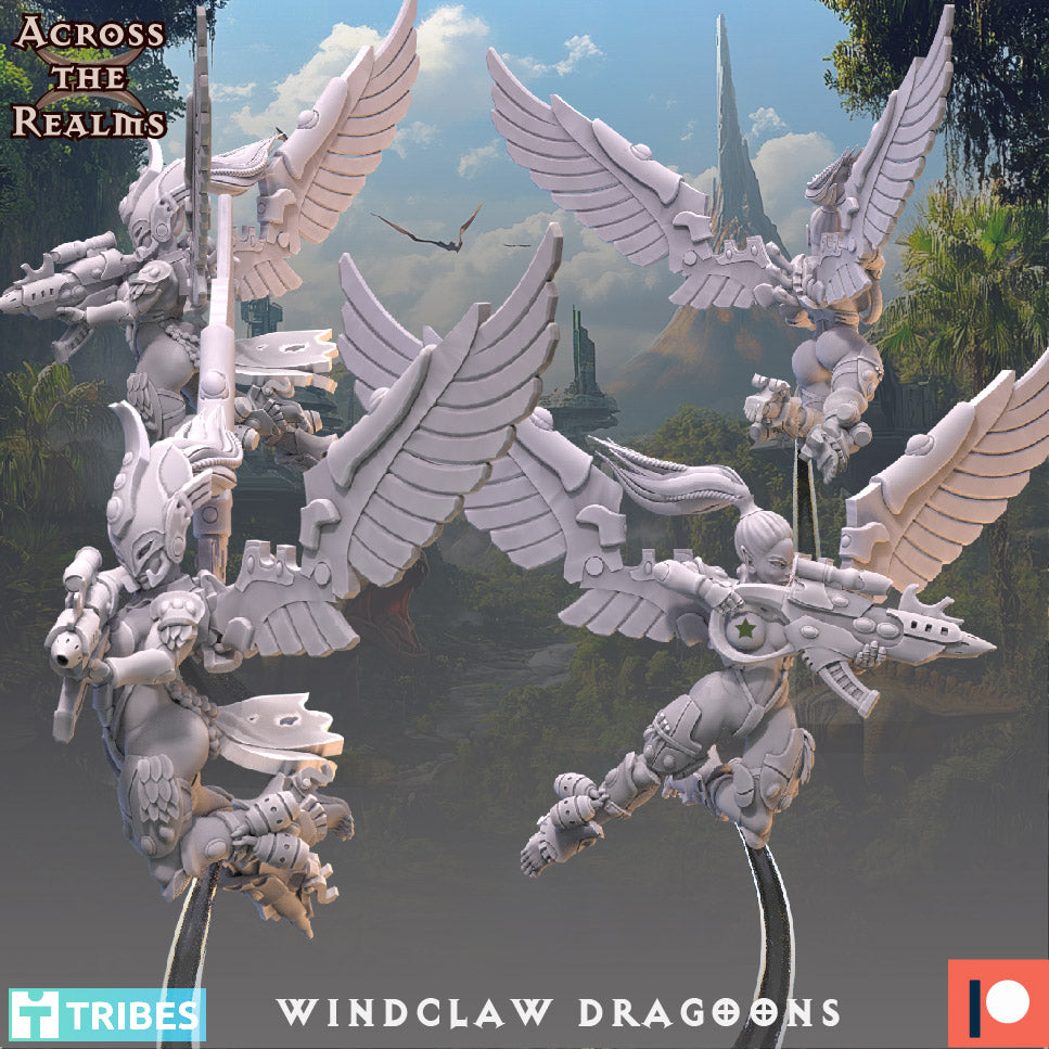 Windclaw Dragoons ( 5 Miniaturen )