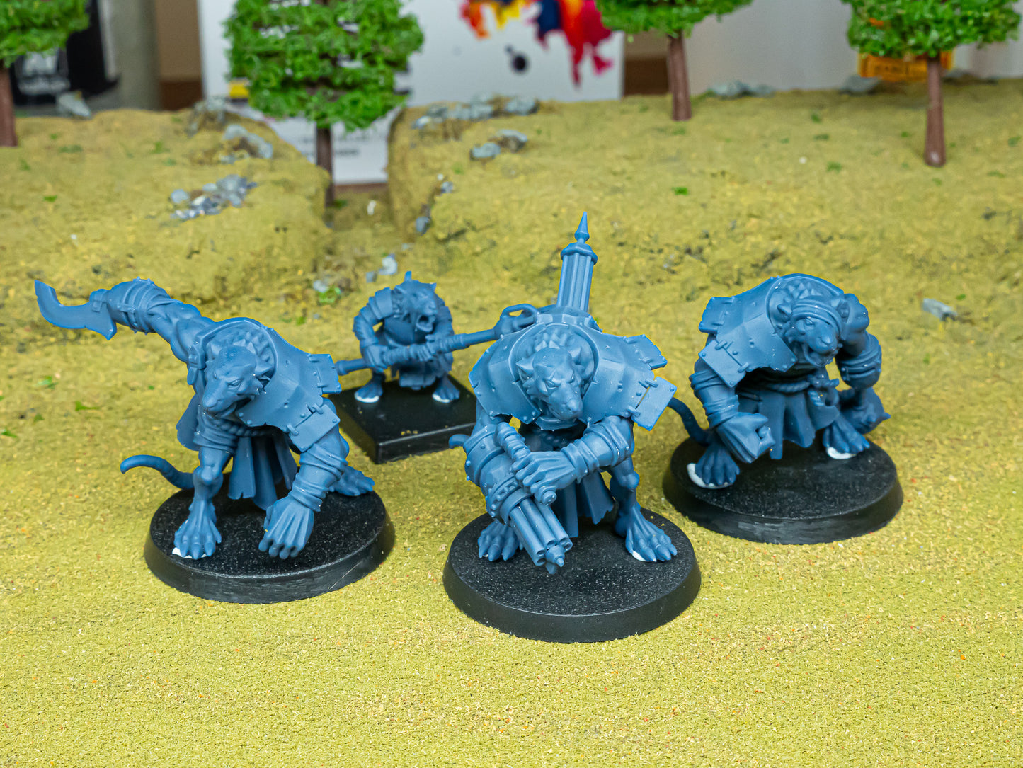 Ratgors and Ratgor Master ( 4 Miniaturen )
