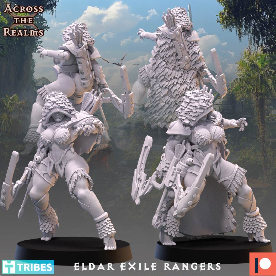 Exile Rangers ( 4 Miniaturen )