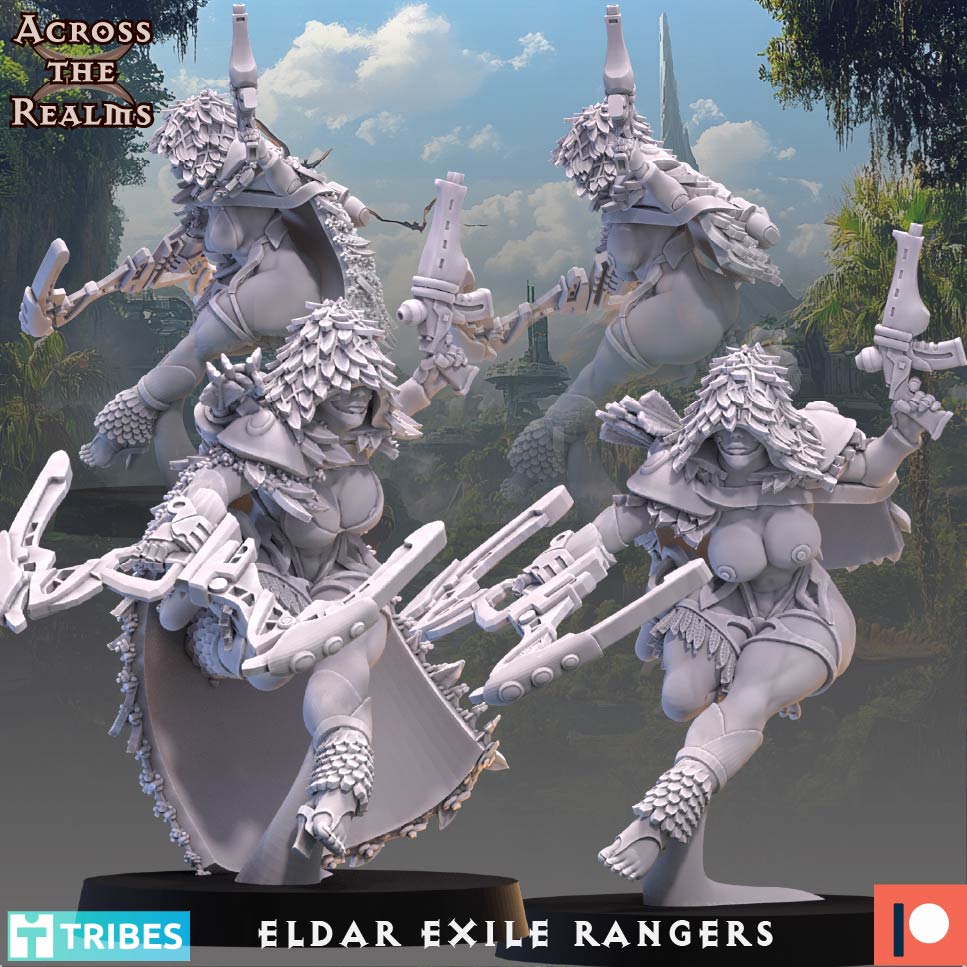 Exile Rangers ( 4 Miniaturen )