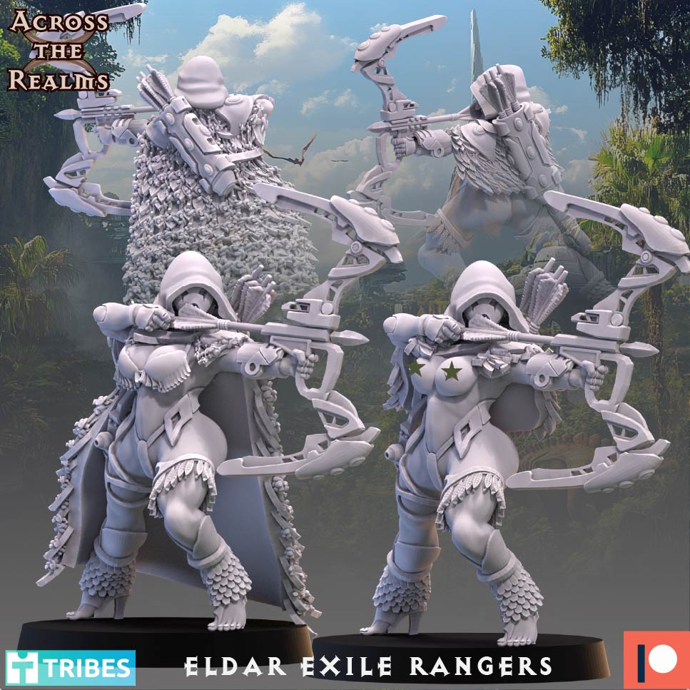 Exile Rangers ( 4 Miniaturen )
