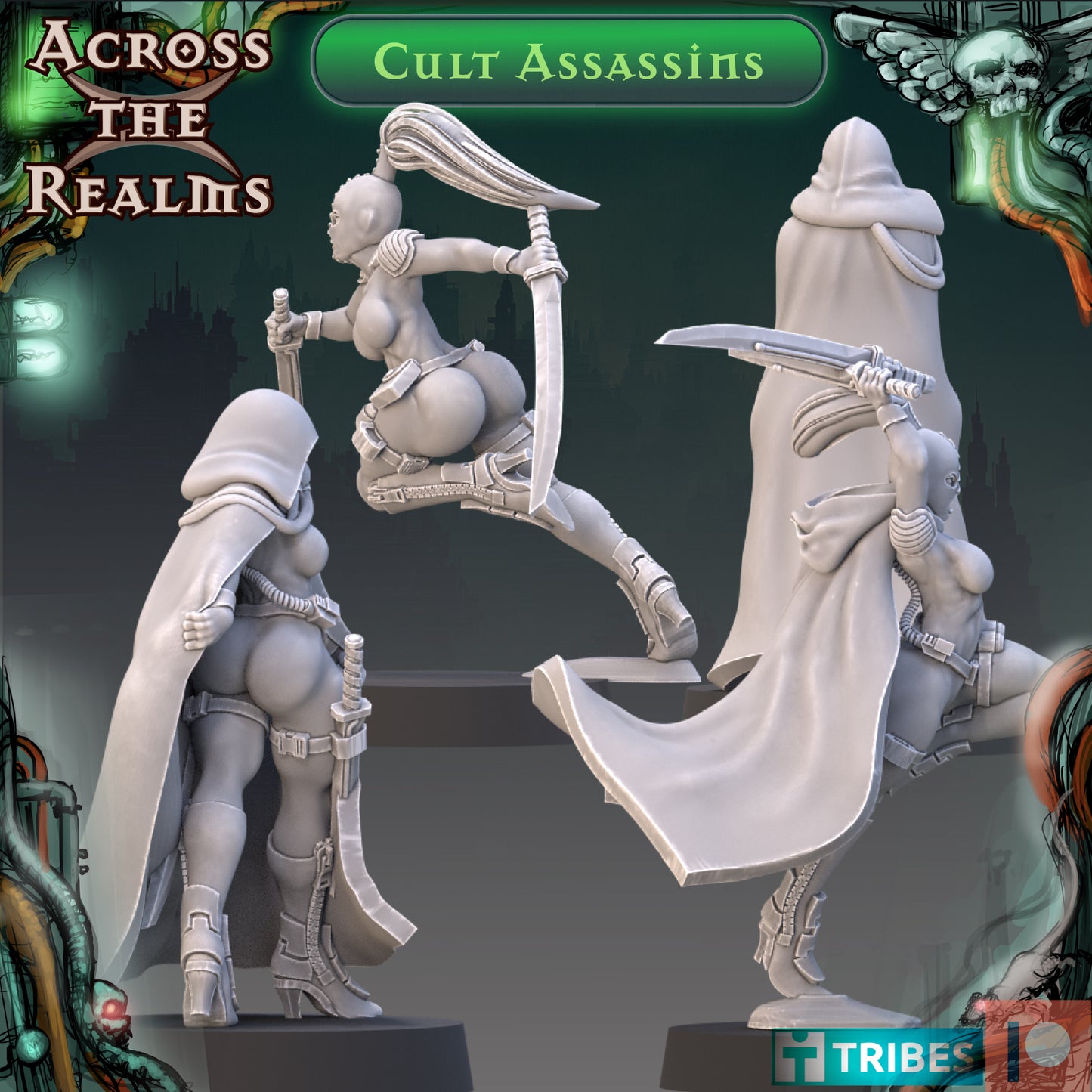 Cult Assassins ( 4 Miniaturen )