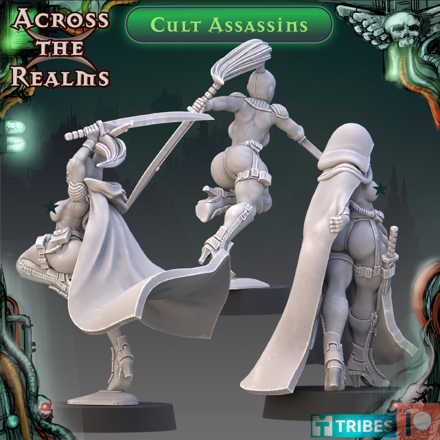 Cult Assassins ( 4 Miniaturen )