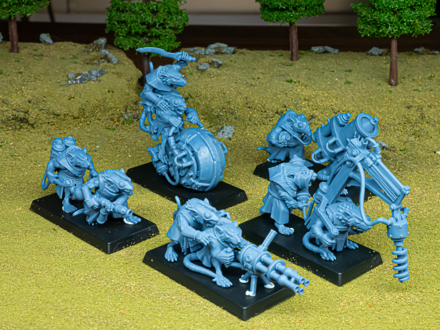 Sewer Vermin Heavy Weapons ( 5 Miniaturen )