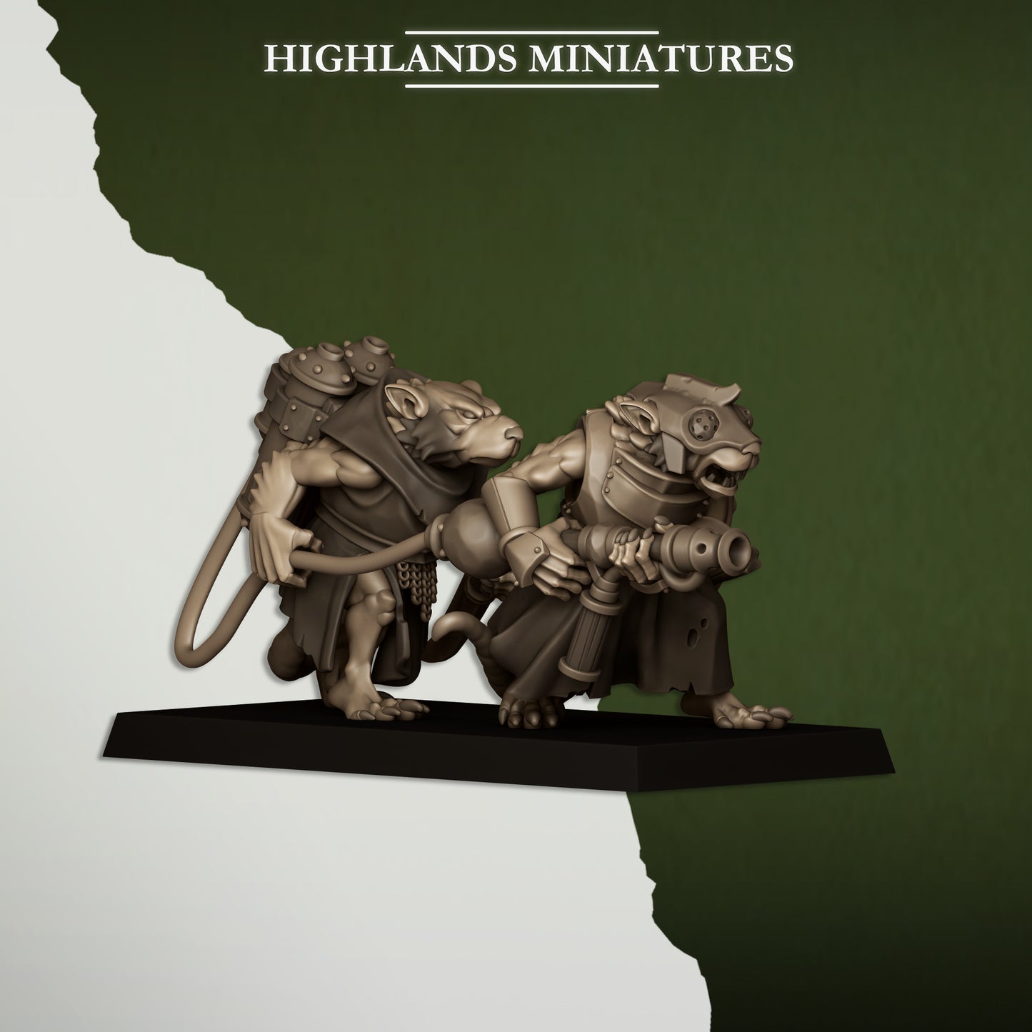 Sewer Vermin Heavy Weapons ( 5 Miniaturen )
