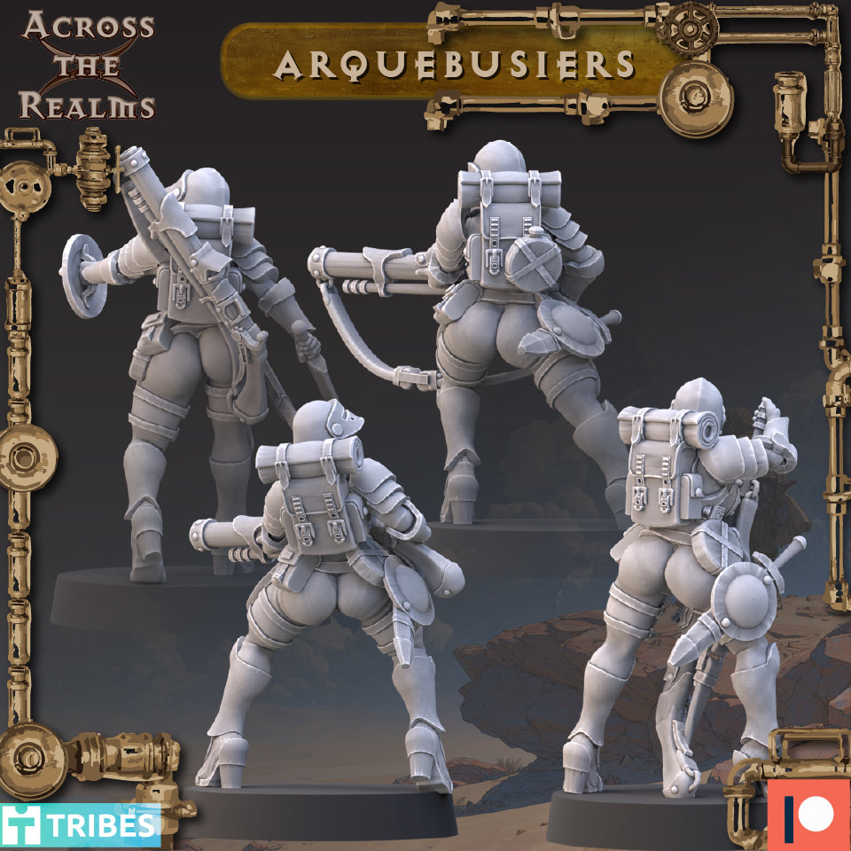 Arquebusier ( 4 Miniaturen )