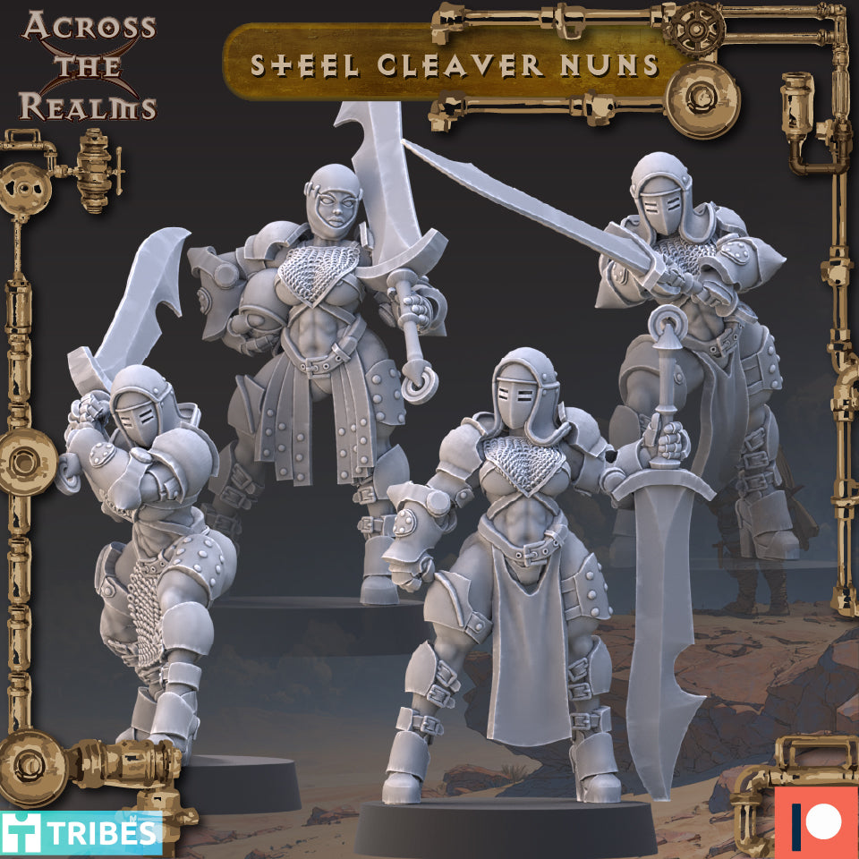 Steel Cleaver Nuns ( 4 Miniaturen )