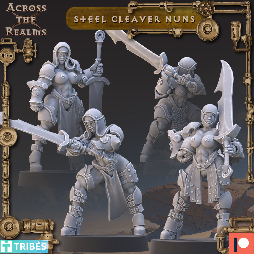 Steel Cleaver Nuns ( 4 Miniaturen )
